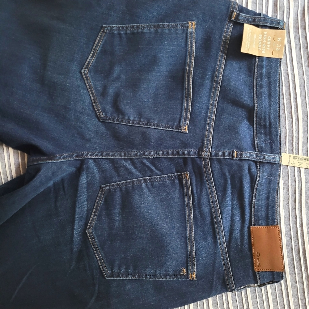 Madewell curvy high rise skinny jeans